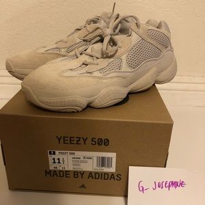 Yeezy Adidas 500 Blush 11.5